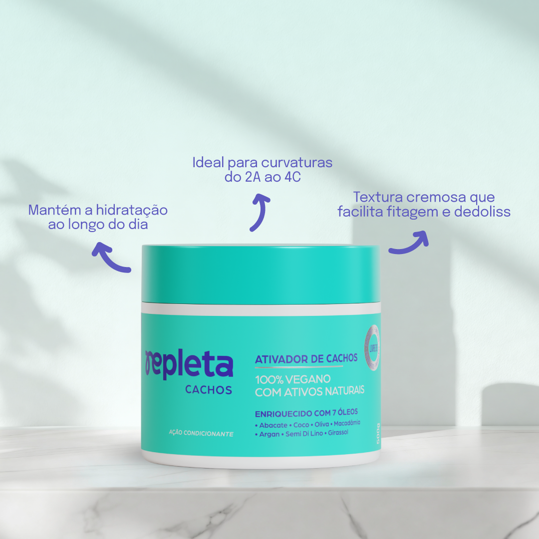 Ativador de Cachos Nutritivo 500g