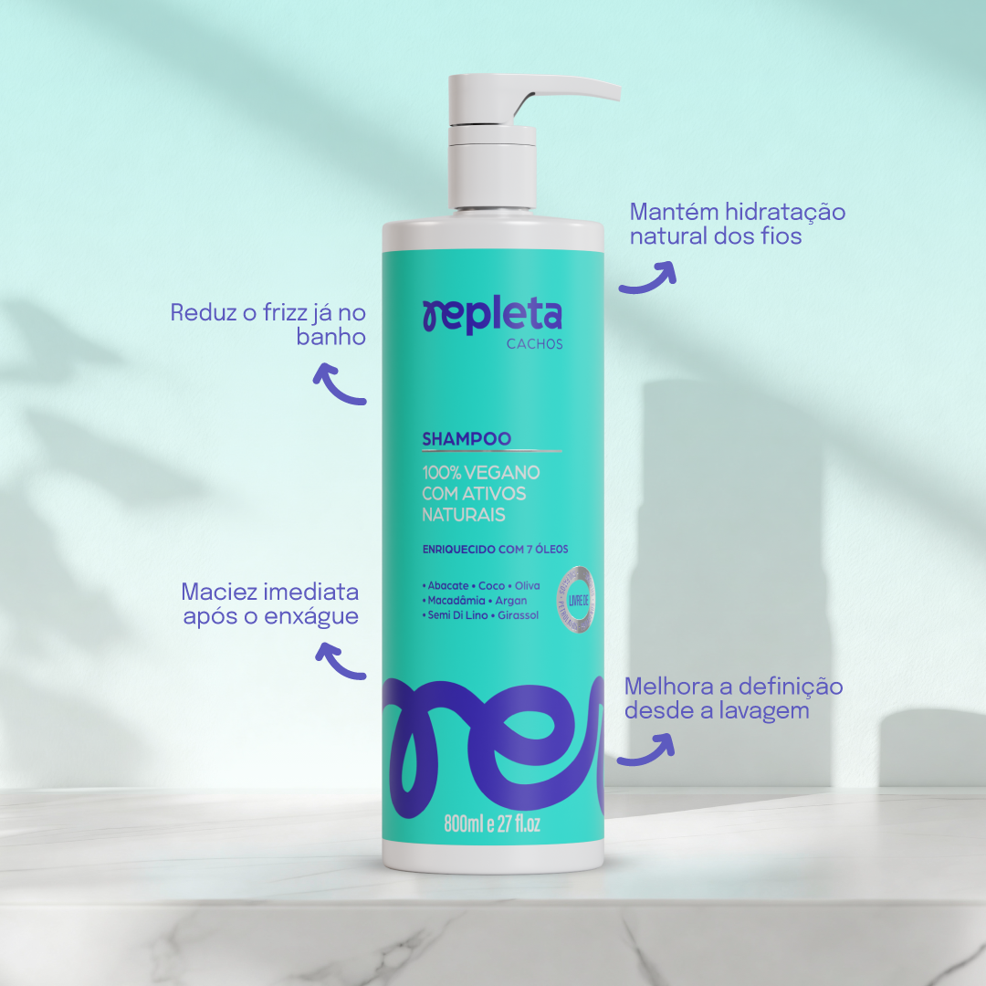 Shampoo Cachos Nutritivo 800ml