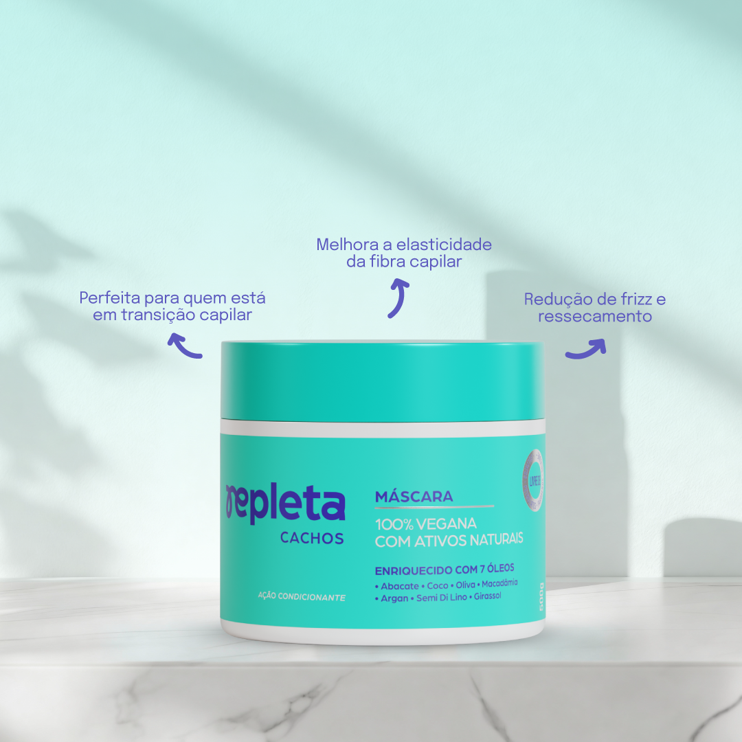 Máscara Cachos Nutritivo 500g