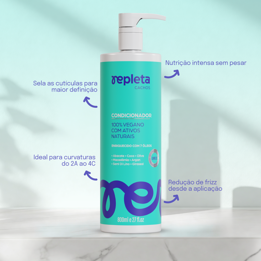 Condicionador Cachos Nutritivo 800ml