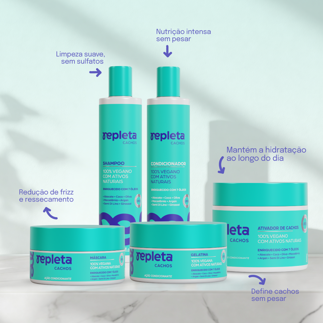 Kit Repleta Cachos (5 Itens)